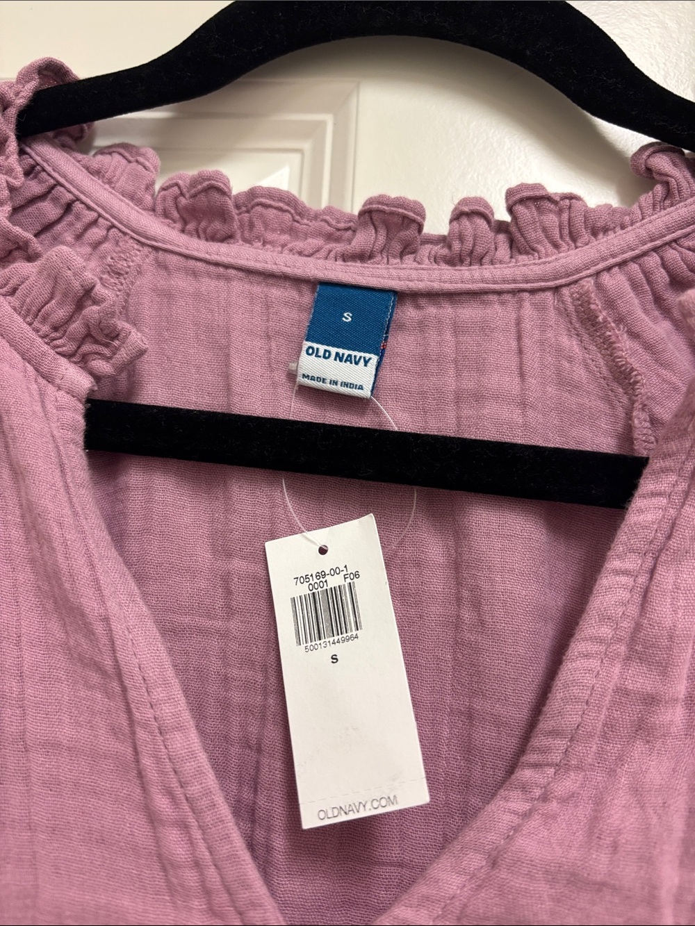 Old Navy Lilac Gauze Babydoll Dress - Picture 2 of 7